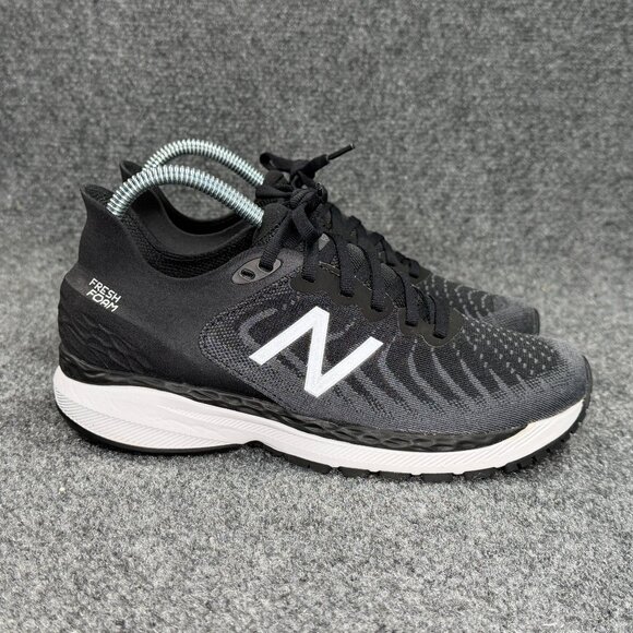 New Balance 860 V11 Running Shoes Womens Size 7D Black Athletic Training Sneaker - Picture 1 of 12